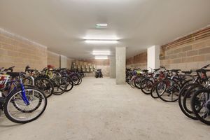 Communal Bike Store- click for photo gallery